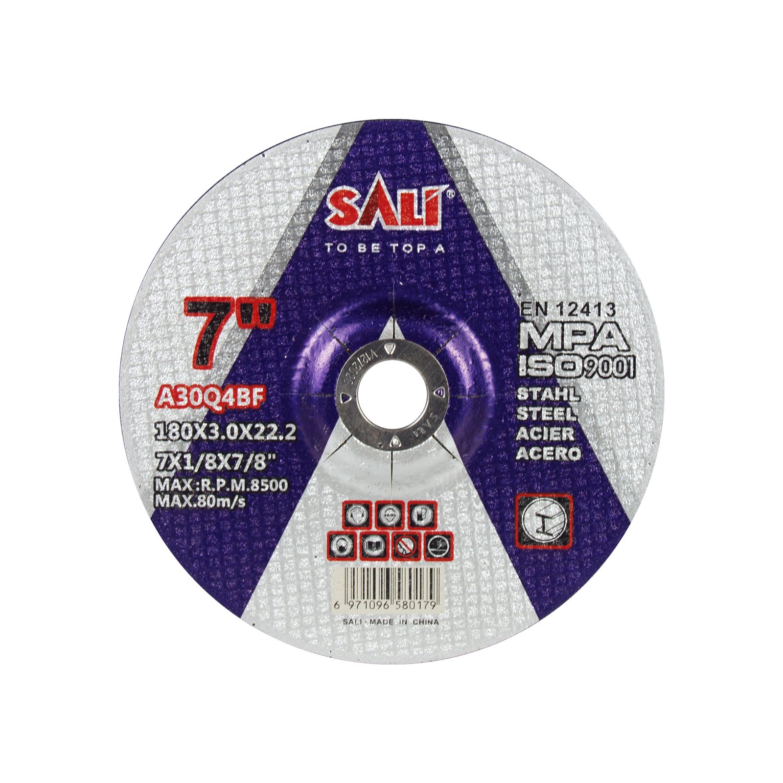 سالي 9 بوصة قرص قطع للمعادن