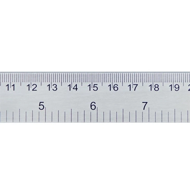 مزيج من المسطرة المربعة