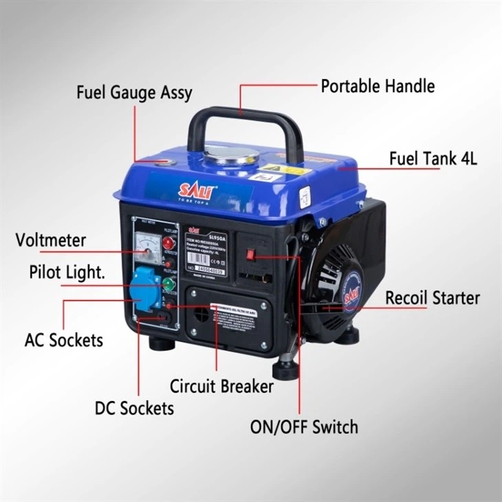 مولد البنزين المحمول 800VA