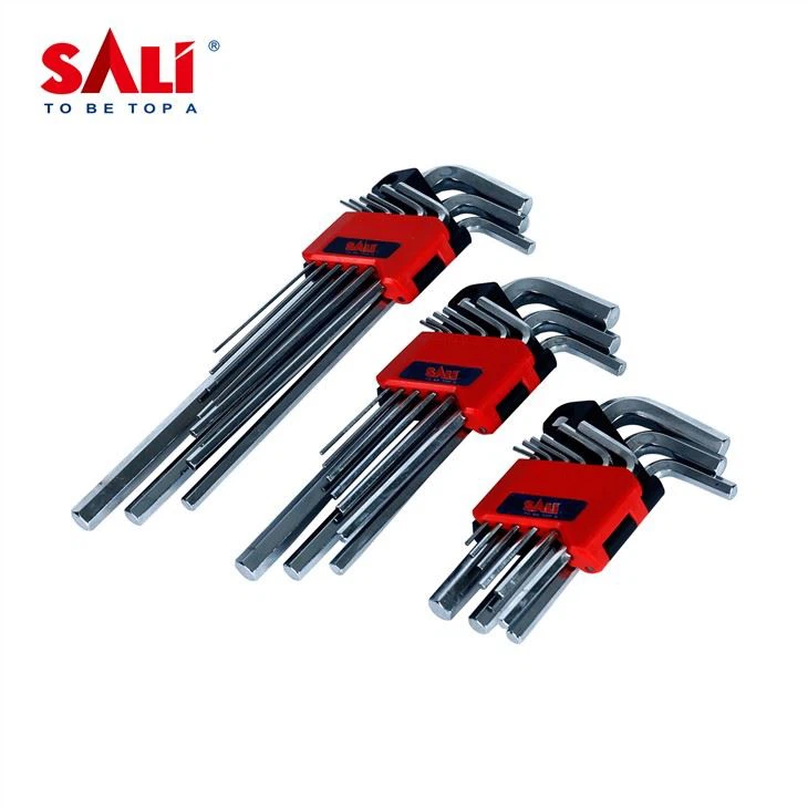 9 قطع مجموعة مفاتيح مفتاح ألين سداسية