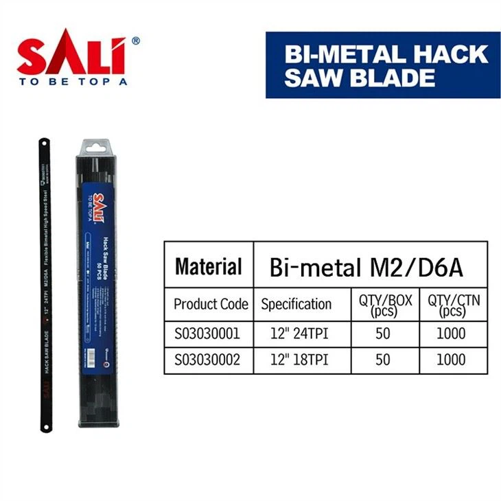 شفرة المنشار ثنائية المعدن