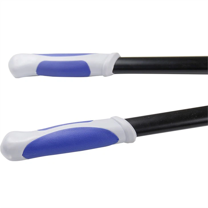 سالي مقبض حديد تلسكوبي مزدوج اللون مقص فرع سميك