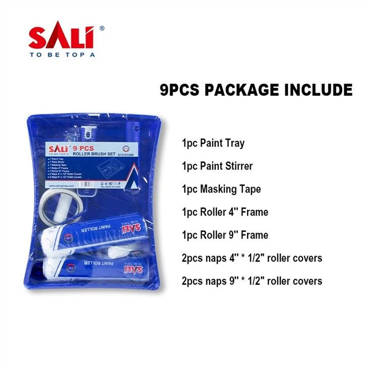 SALI جديد وصول فرشاة الطلاء الأسطوانة مجموعة بيع الساخنة