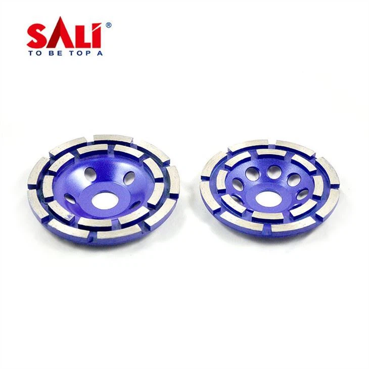 عجلة طحن الماس مع صف مزدوج