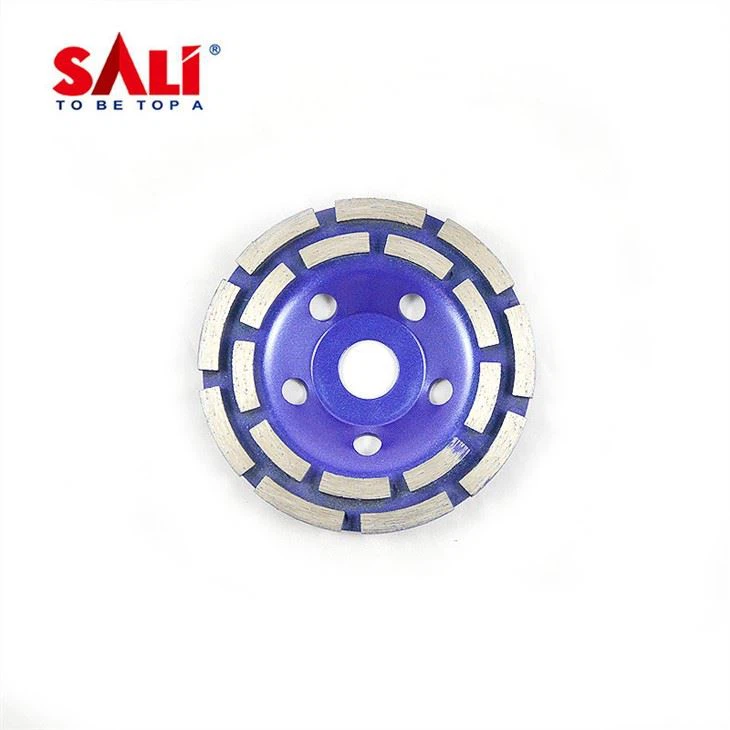 عجلة طحن الماس مع صف مزدوج