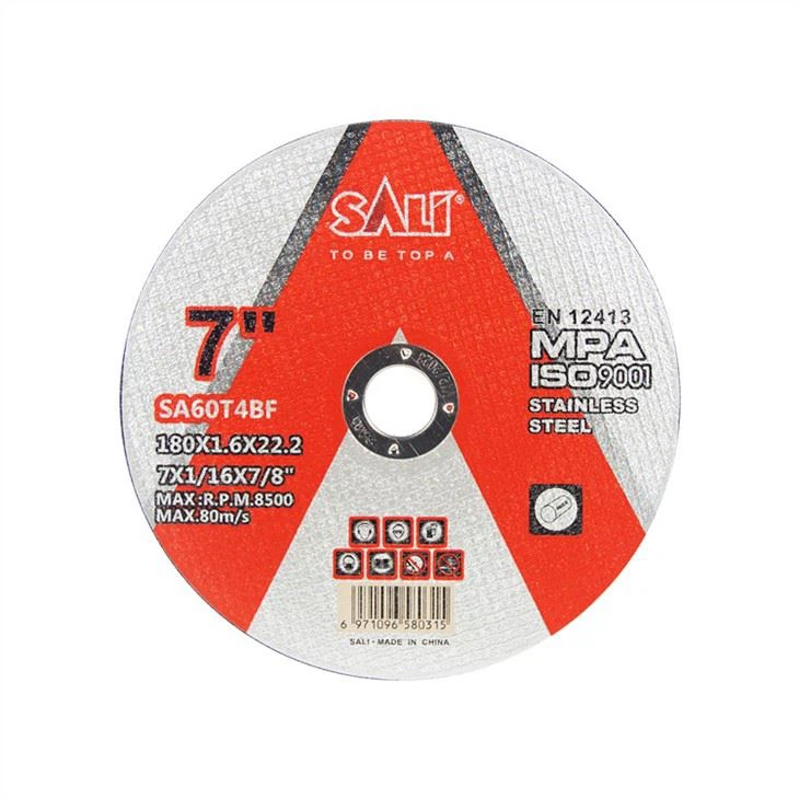 عجلة سالي 7 بوصة 60 حصباء SGP Inox