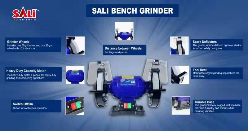 SALI طاحونة مقاعد البدلاء عالية الجودة 3 نوع يمكن اختيار