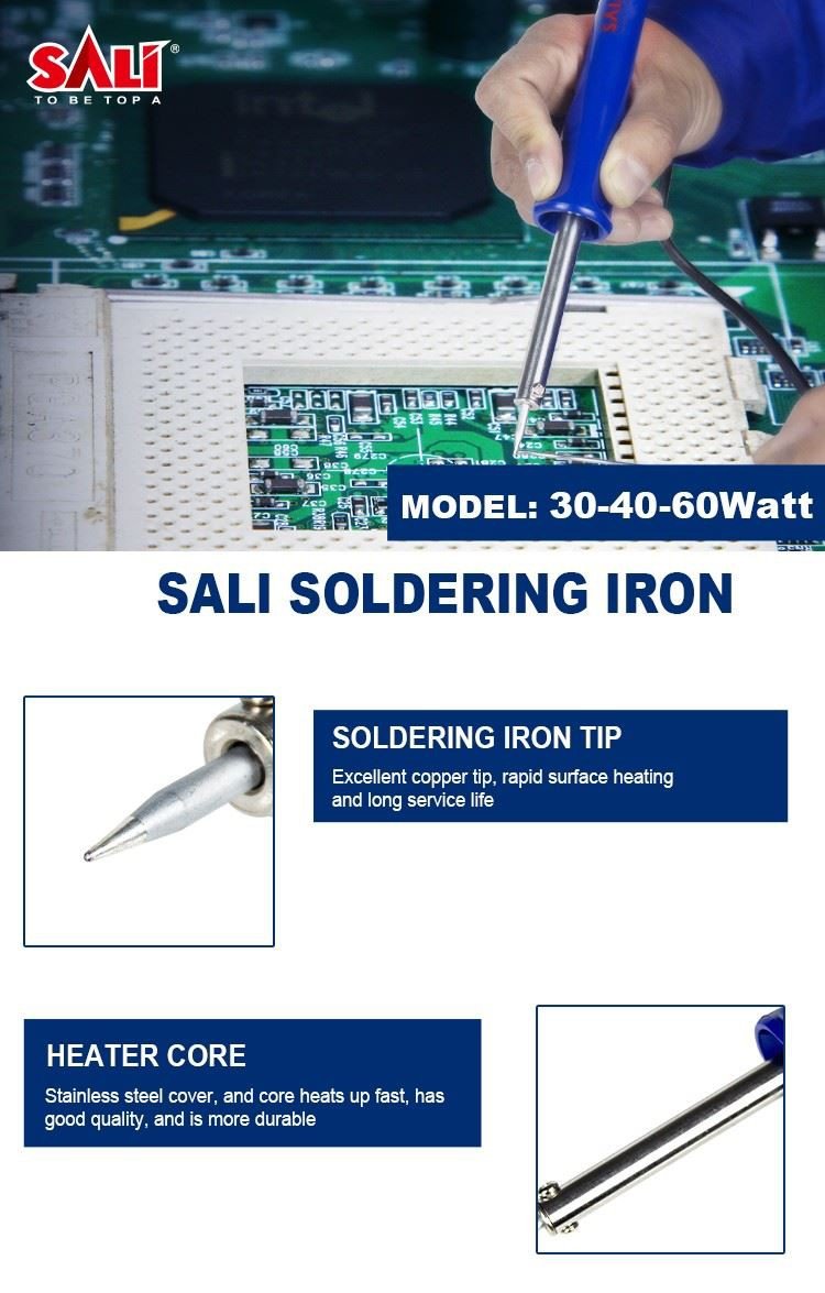 مكاوي لحام كهربائية عالية الجودة طويلة العمر من SALI محطة لحام