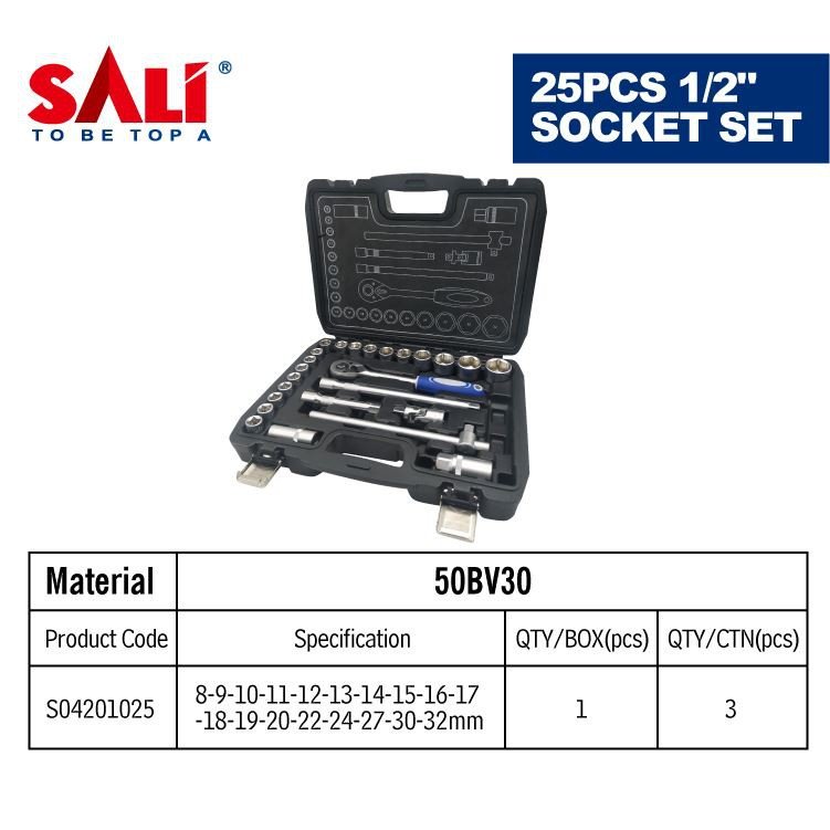S04201025 (4) SALI 12PCS/25PCS 50BV30 مجموعة المقبس