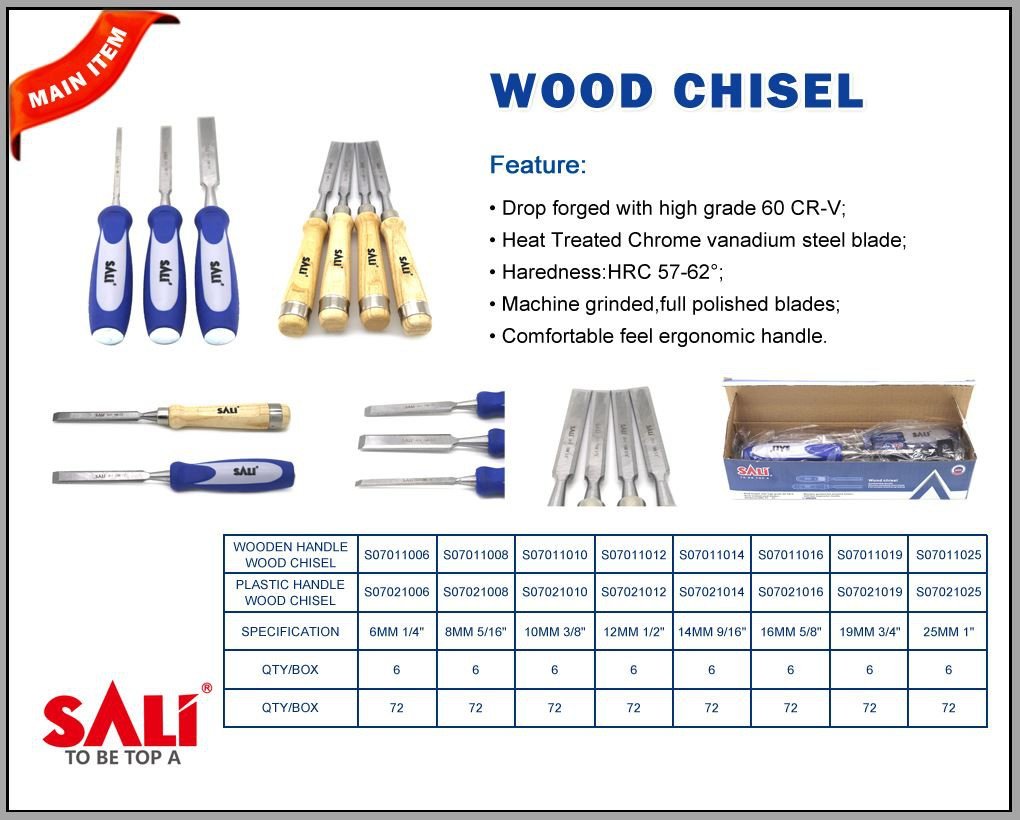 مقبض بلاستيكي من البلاستيك ومقبض خشبي من سالي