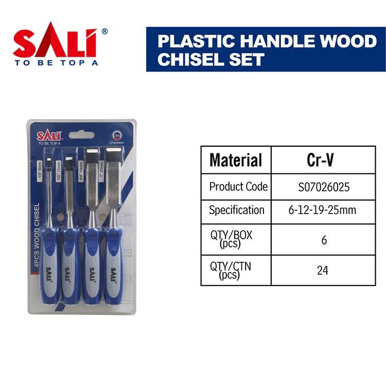 مقبض بلاستيكي من البلاستيك ومقبض خشبي من سالي