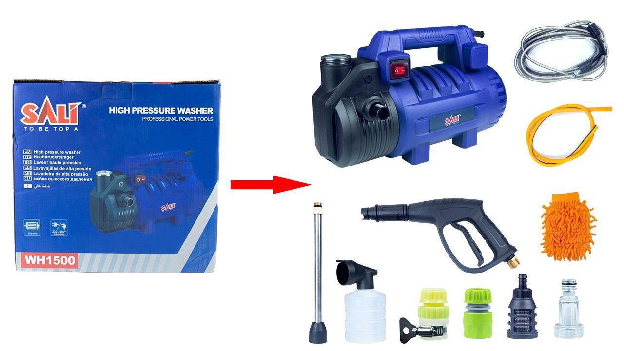 آلة غسيل السيارات متعددة الوظائف SALI