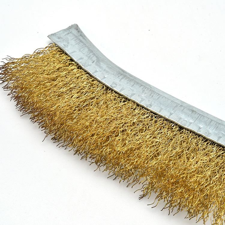 فرشاة كأس نحاسية مجعد