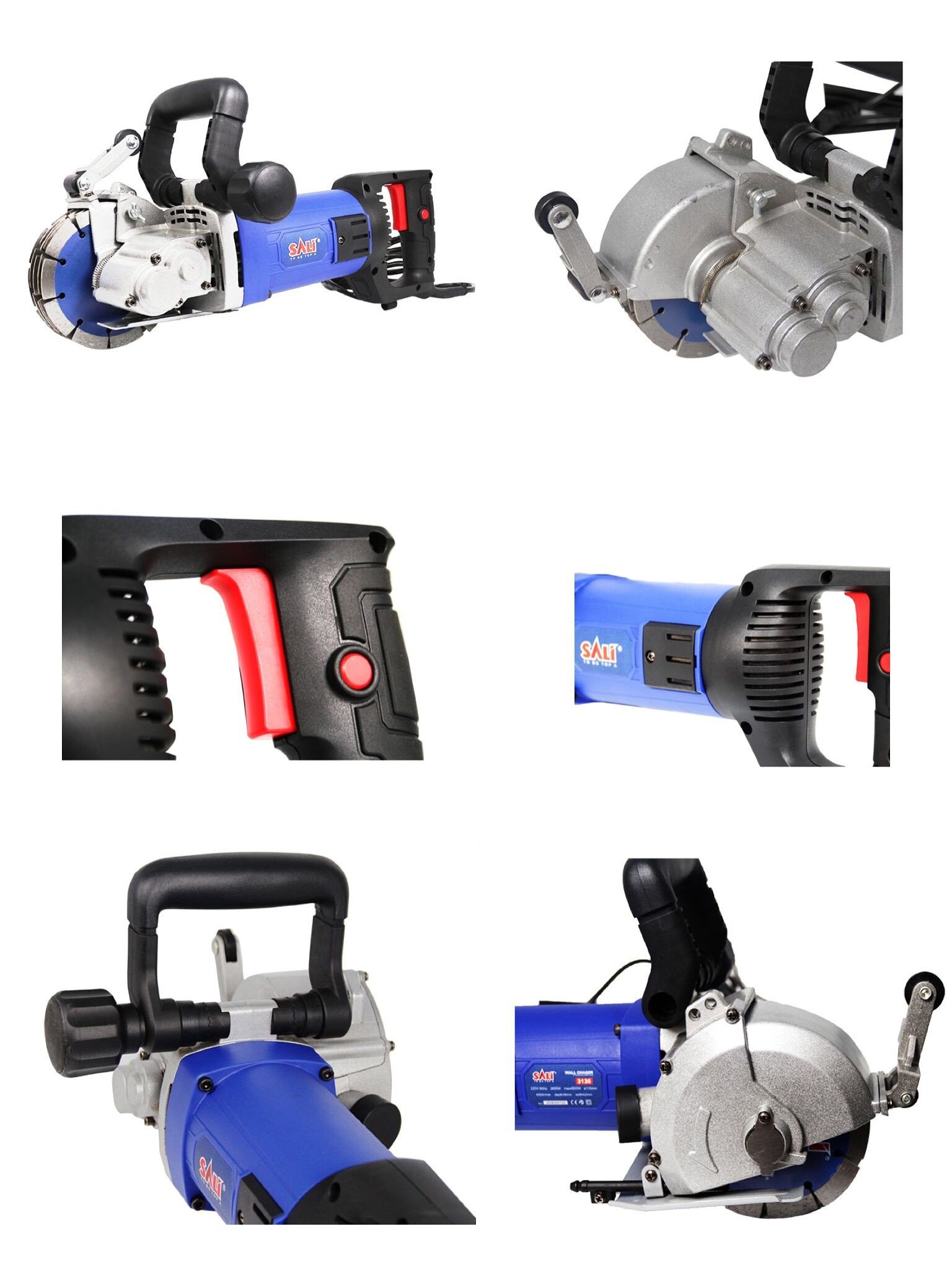 SALI الجدار المطارد مع تغيير شفرة المنشار