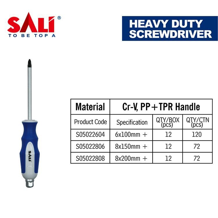 مفك براغي بمقبض آمن ومريح من سالي TPR